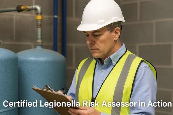 Certified Legionella Risk Assessor in Action Certified Legionella Risk Assessor in Action