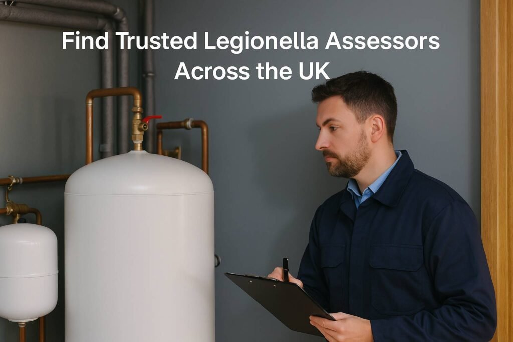 Find trusted Legionella assessors near you - Site map
