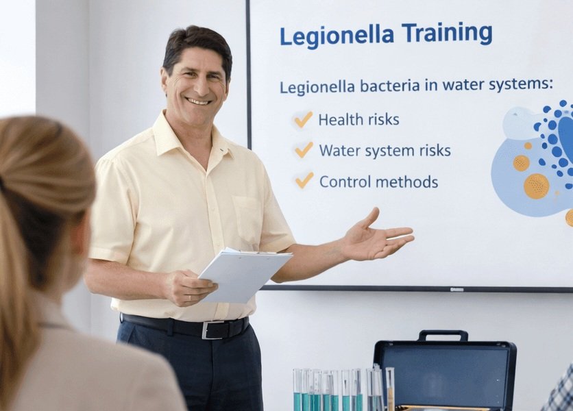 Legionella Responsible Person training session in Doncaster classroom setting