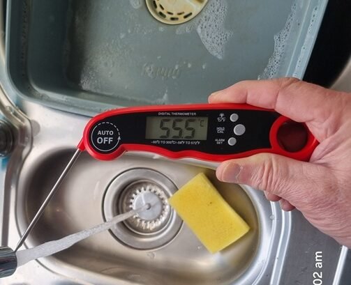 Legionella training for nurseries water temperature monitoring