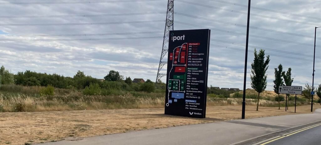 iPort Rossington industrial and commercial area near Doncaster where Legionella compliance services are available