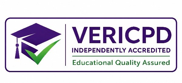 VeriCPD accreditation mark for Legionella Responsible Person Training